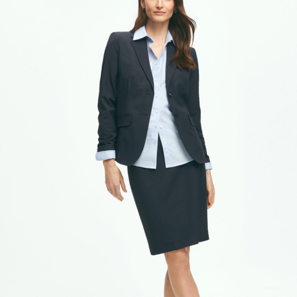 🔷EUC - BROOKS BROTHERS ESSENTIALS STRETCH PENCIL SKIRT🔷